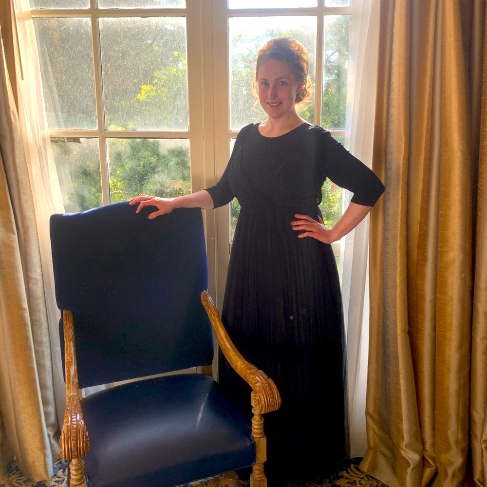 *Black Tulle Dress*